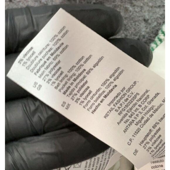 Sandro Wide Stiped Shorts 40 FR (Equivalent US Large) Tailored Fit - Picture 6 of 8